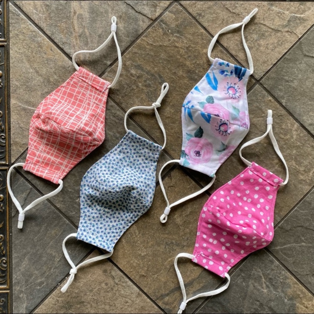Little Girls Masks Handmade